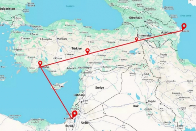 srail basn: Trkiye izin vermeyince Netanyahu Azerbaycana gidemedi!