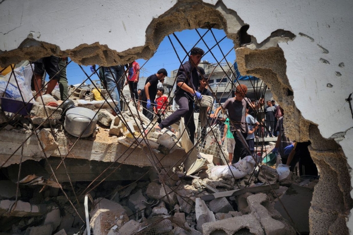 El Afifi ailesine ait ev bombaland