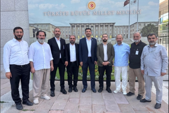 ANFDAP ve Anadolu Sivil toplum Platformlarndan TBMM'de ar: Anadolu'dan Meclis'e Meclis'ten Gazze'ye nsani Koridor
