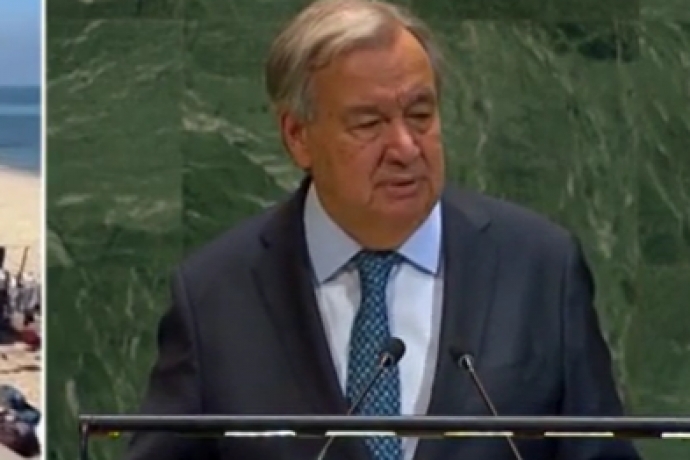 Guterres'ten BM Genel Kurulunda Tarihi 'Gazze' ars: Bylesini Grmedim!