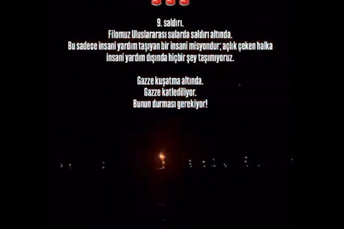 lmcl Dalgalarn Ortasnda: nsani Yardm Filosuna 9. Saldr!