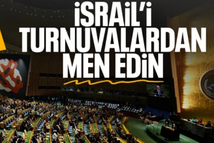 BM'den FIFA Ve UEFA'ya srail'i Turnuvalardan Men Edin ars